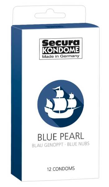 Secura Blue Pearl 12 Kondome