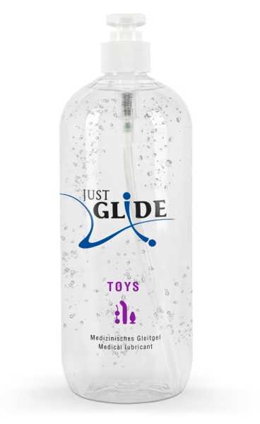 Just Glide Toylube Gleitgel auf Wasserbasis speziell für den Gebrauch mit Toys 1000 ml