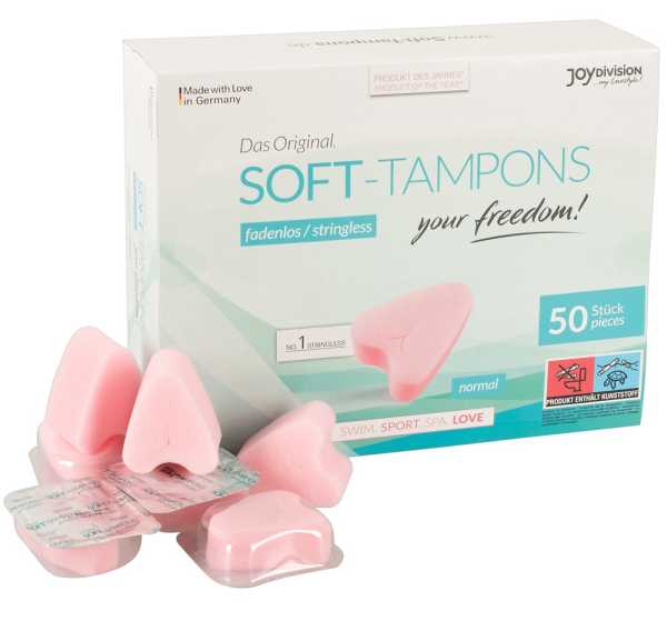 Joydivision Soft-Tampons für hygienischen Intimverkehr 50 Stück-Copy