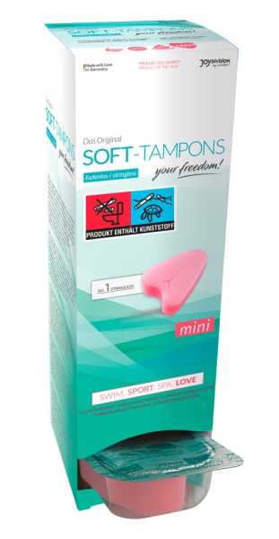 Joydivision Soft-Tampons Mini für hygienischen Intimverkehr 10 Stück