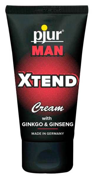Pjur Xtend Creme mit Ginkgo- und Ginseng-Extrakten