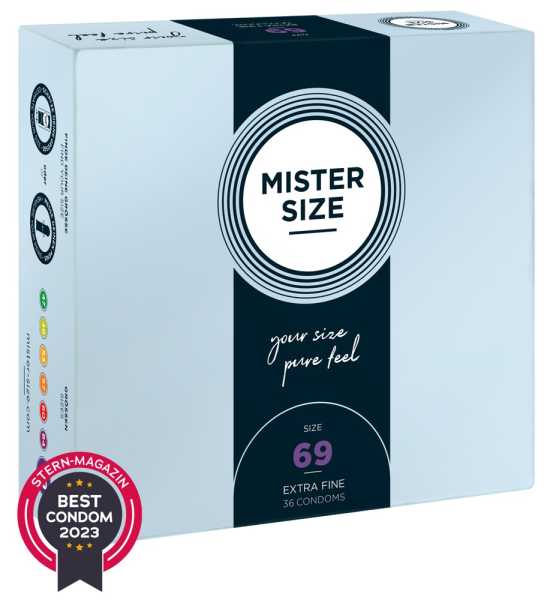 Mister Size 36 Kondome in individueller Passform 69 mm