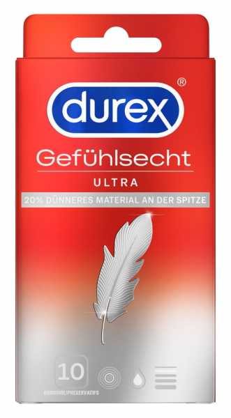 Durex Gefühlsecht Ultra 10 Kondome