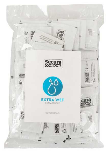 Secura Extra Wet 100 Kondome