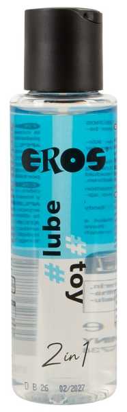 EROS® 2in1 lube & toy wasserbasiertes Gleitgel mit Panthenol 100 ml