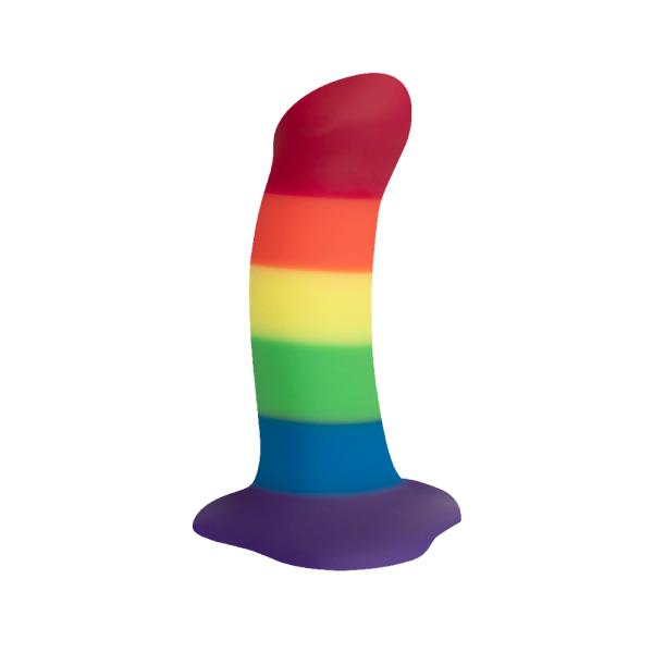 Fun Factory Amor kleiner Dildo mit Saugnapf Pride-Rainbow