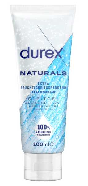 Durex Naturals Wasserbasiertes Gleitgel mit Hyaluron 100 ml