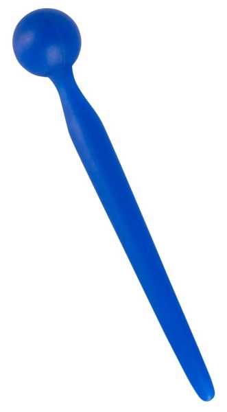 Silikon Sperm Stopper Penisplug Blau