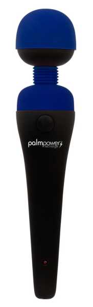Palmpower Recharge Massagestab mit sehr flexiblem Massagekopf Blau