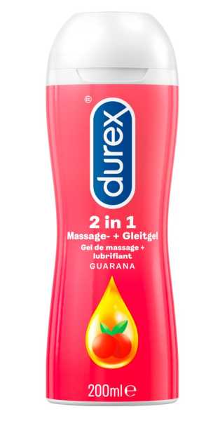 Durex Play 2 in 1 Massage Gleitgel Guarana 200 ml