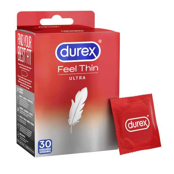 Durex 30 Feel Thin Ultra Kondome 52 mm