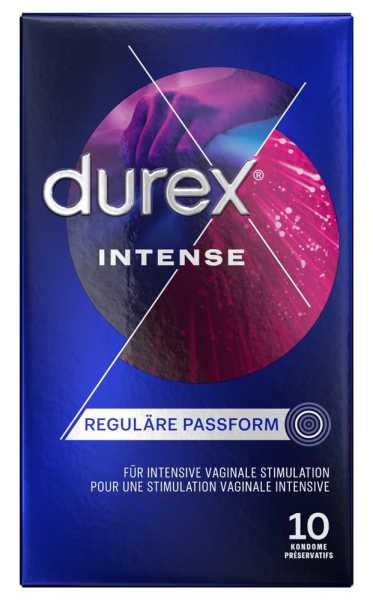 Durex 10 Intense Orgasmic Kondome 56 mm