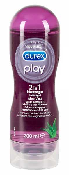 Durex Play 2 in 1 Massage Gleitgel Aloe Vera 200 ml