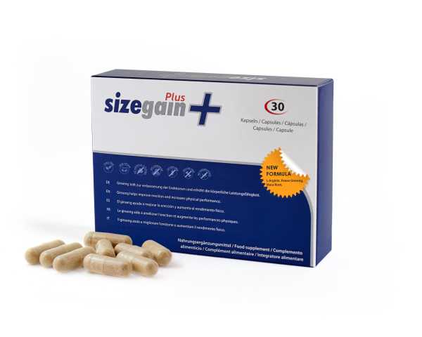Sizegain Plus Tabletten für Männer