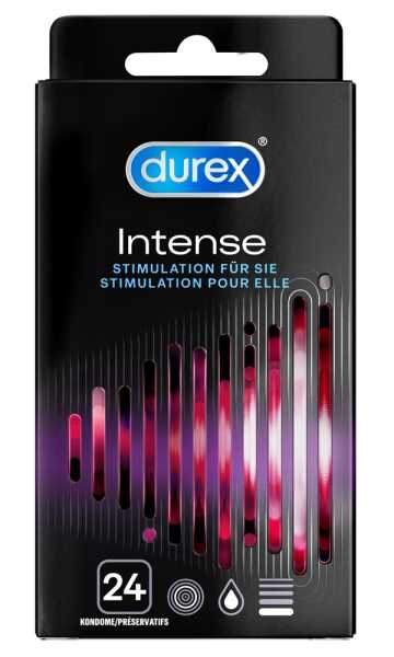 Durex Intense Orgasmic 24 Kondome mit stimulierendem Desirex-Gel