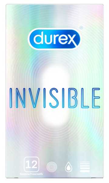 Durex Invisible 12 sehr dünne Kondome
