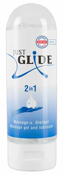 Just Glide 2 in 1 Massage Gleitgel 200 ml