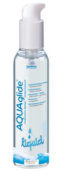Joydivision AQUAglide liquid Kristallklares Gleitgel auf Wasserbasis 250 ml
